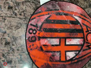 Tappeto AC Milan rotondo