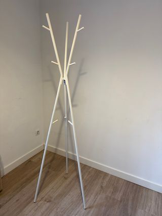 Perchero de pie blanco Ikea