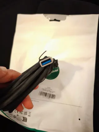 Cable Extensión USB 3.0 Macho/Hembra 5m