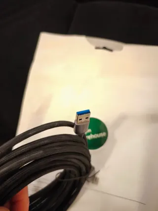 Cable Extensión USB 3.0 Macho/Hembra 5m