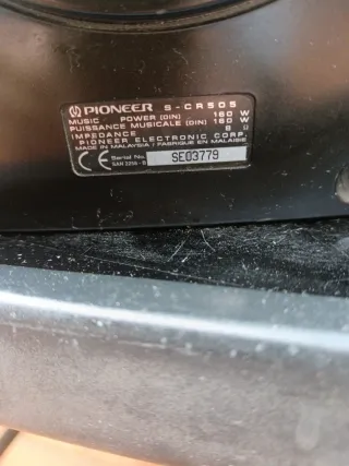 Altavoces Pioneer 160W 8ohm