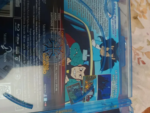 El Castillo de Cagliostro Blu-ray DVD Selecta