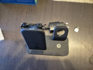 Cargador inalámbrico 3en1 Apple Android Samsung