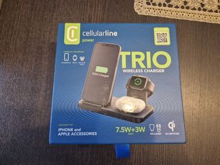 Cargador inalámbrico 3en1 Apple Android Samsung