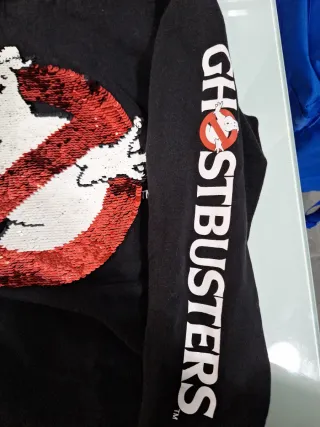 Sudadera Ghostbusters con lentejuelas