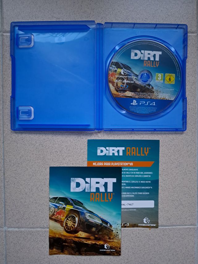 🇪🇦 CÓDIGO SIN USAR Dirt Rally PS4 VR