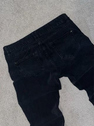 Jeans neri s.Oliver slim fit con zip dorata