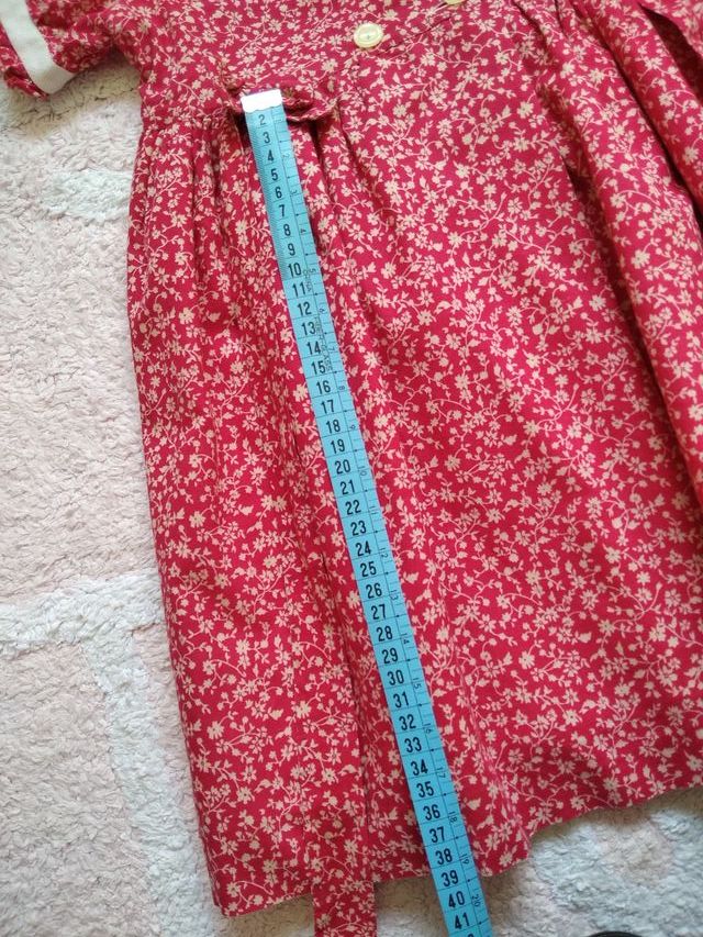 Vestido Verano Niña Flores Manga Corta