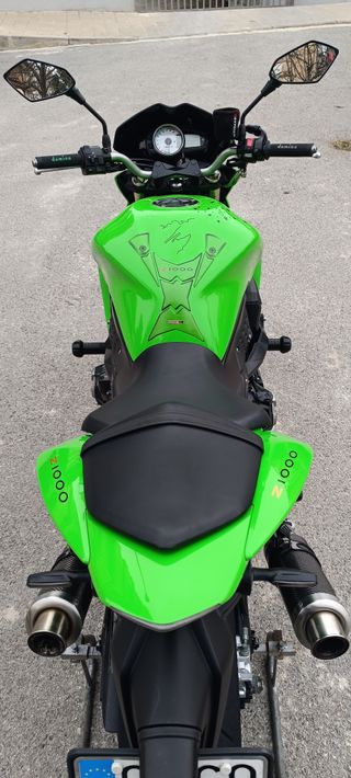 Kawasaki Z1000 2008 Verde