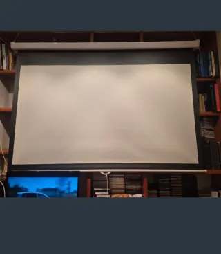 Pantalla Proyector Optoma Blanca