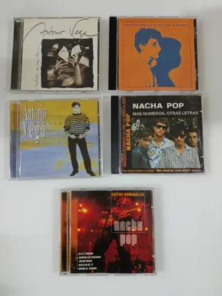 5 ANTONIO VEGA Y NACHA POP CD Cds ELIGE