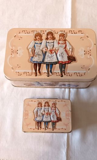 Scatole di latta rettangolari Caffarel (n. 3)