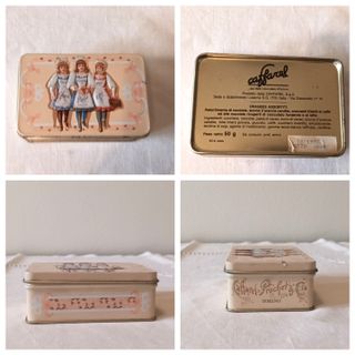 Scatole di latta rettangolari Caffarel (n. 3)