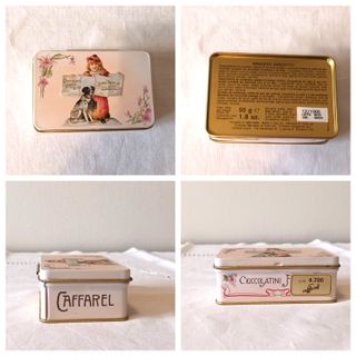 Scatole di latta rettangolari Caffarel (n. 3)
