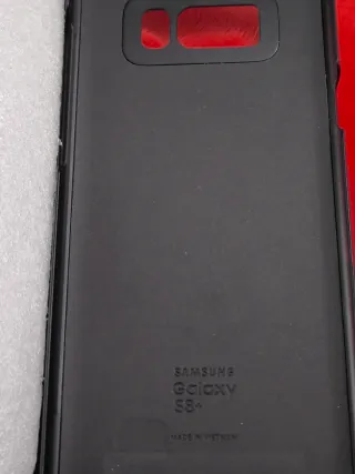 Cover Samsung Galaxy S8plus +custodia transparente