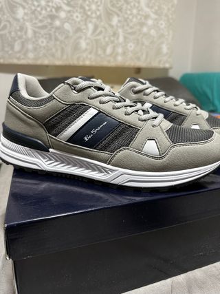 Zapatillas Ben Sherman nuevas grises y azules