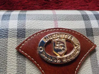 Mochila Burberrys vintage Nova Check auténtica