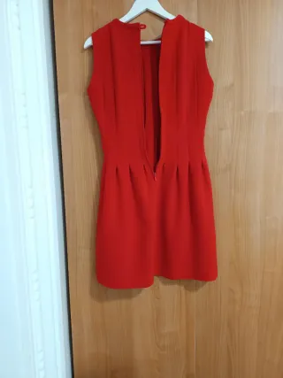 Vestido Rojo H&M Talla 40