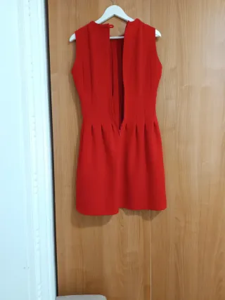 Vestido Rojo H&M Talla 40