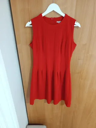 Vestido Rojo H&M Talla 40