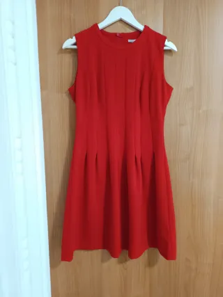 Vestido Rojo H&M Talla 40