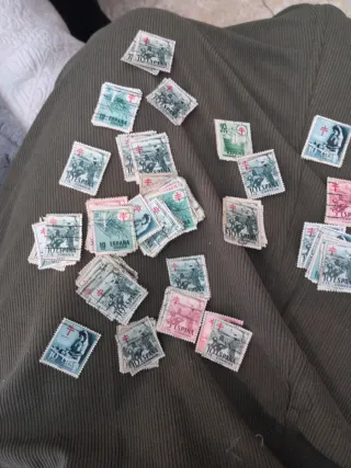 Lote Sellos España 10 cts Correos