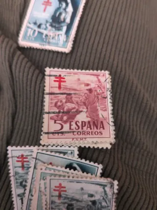 Lote Sellos España 10 cts Correos