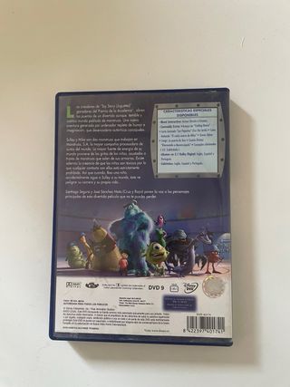 Monstruos S.A. DVD Disney Pixar