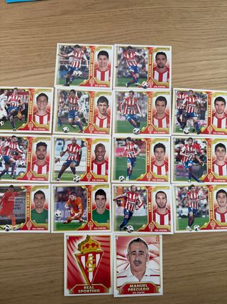 Cromos Sporting Gijón Temporada 11/12