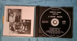 CD Konitz / Rava Quartet - L'Age Mür - Philology
