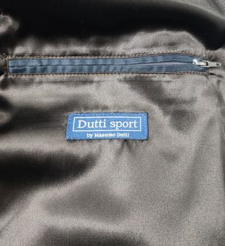 Massimo Dutti/ Gabardina azul marino L