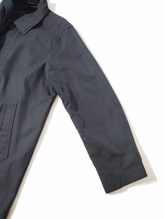 Massimo Dutti/ Gabardina azul marino L