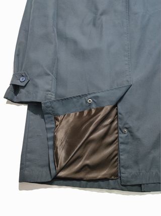 Massimo Dutti/ Gabardina azul marino L