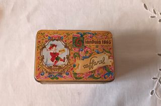 Scatole di latta rettangolari Caffarel (n. 2)