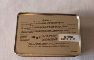 Scatole di latta rettangolari Caffarel (n. 2)