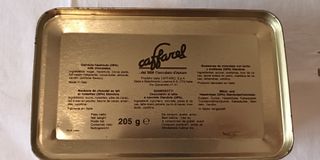 Scatole di latta rettangolari Caffarel (n. 2)