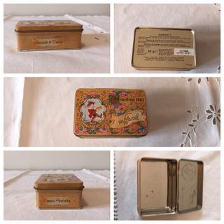 Scatole di latta rettangolari Caffarel (n. 2)