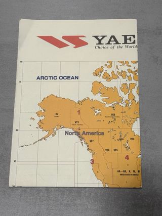 Mapa Mundial Radioaficionado Yaesu