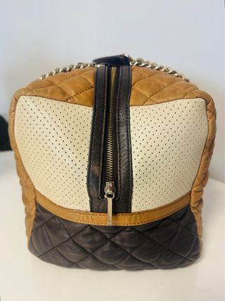 Bolso Purificación García Piel Estilo Bowling