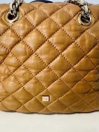 Bolso Purificación García Piel Estilo Bowling