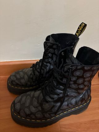 Botas Dr. Martens Talla 38 Estampado Leopardo