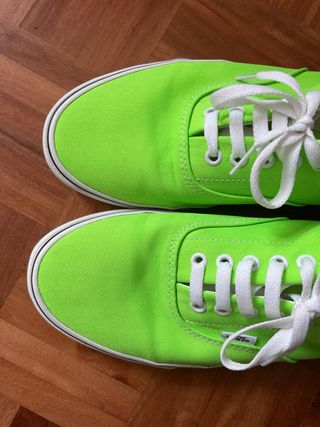 Zapatillas Vans Verde Flúor Talla 44