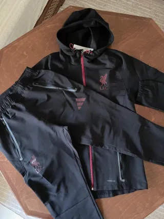 Conjunto Liverpool FC Adidas Negro