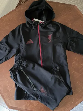 Conjunto Liverpool FC Adidas Negro