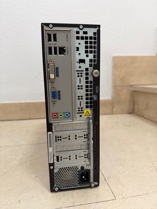 Ordenador HP Slim sobremesa Negro