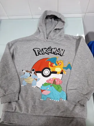Sudadera Pokémon Gris