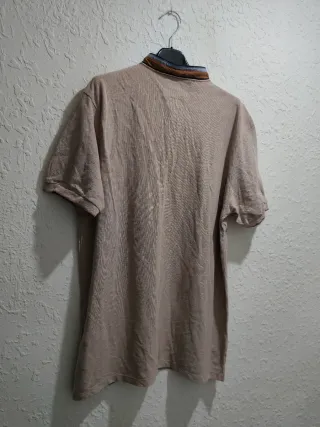Camiseta Polo Zara Man Talla XL Café