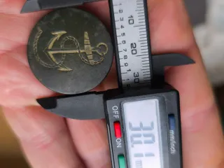 Botón Inglés Marina Real Grande