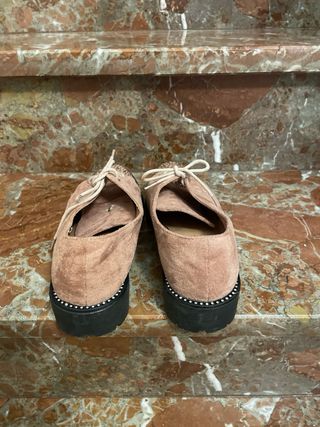 Zapatos planos con pedrería