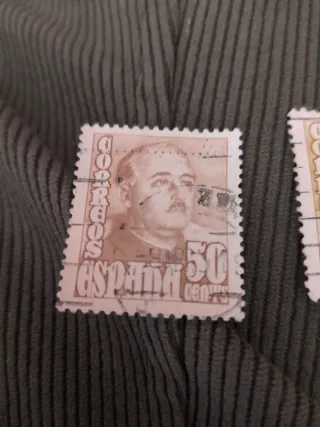 2 Sellos España 50 céntimos